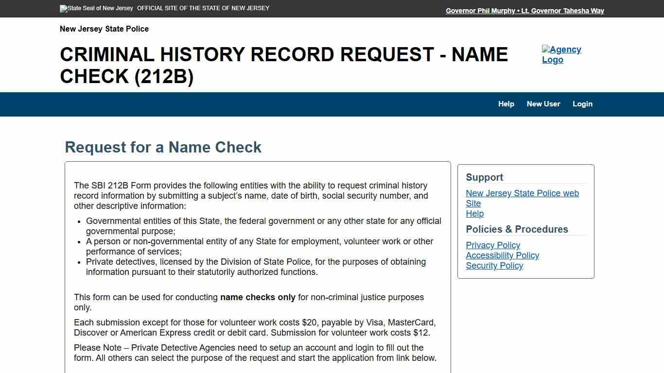 Criminal Records 212B