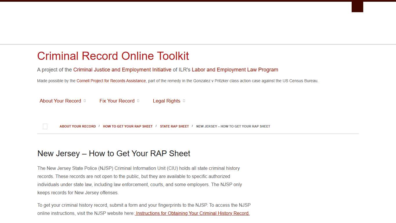 Welcome | Criminal Justice and Employment Initiative